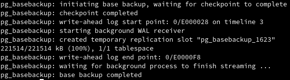 [3] pg_basebackup