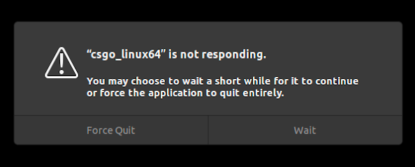 csgo_linux64 has stopped working